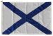 15x12in 38x30cm Russian Navy flag (woven MoD fabric printed)